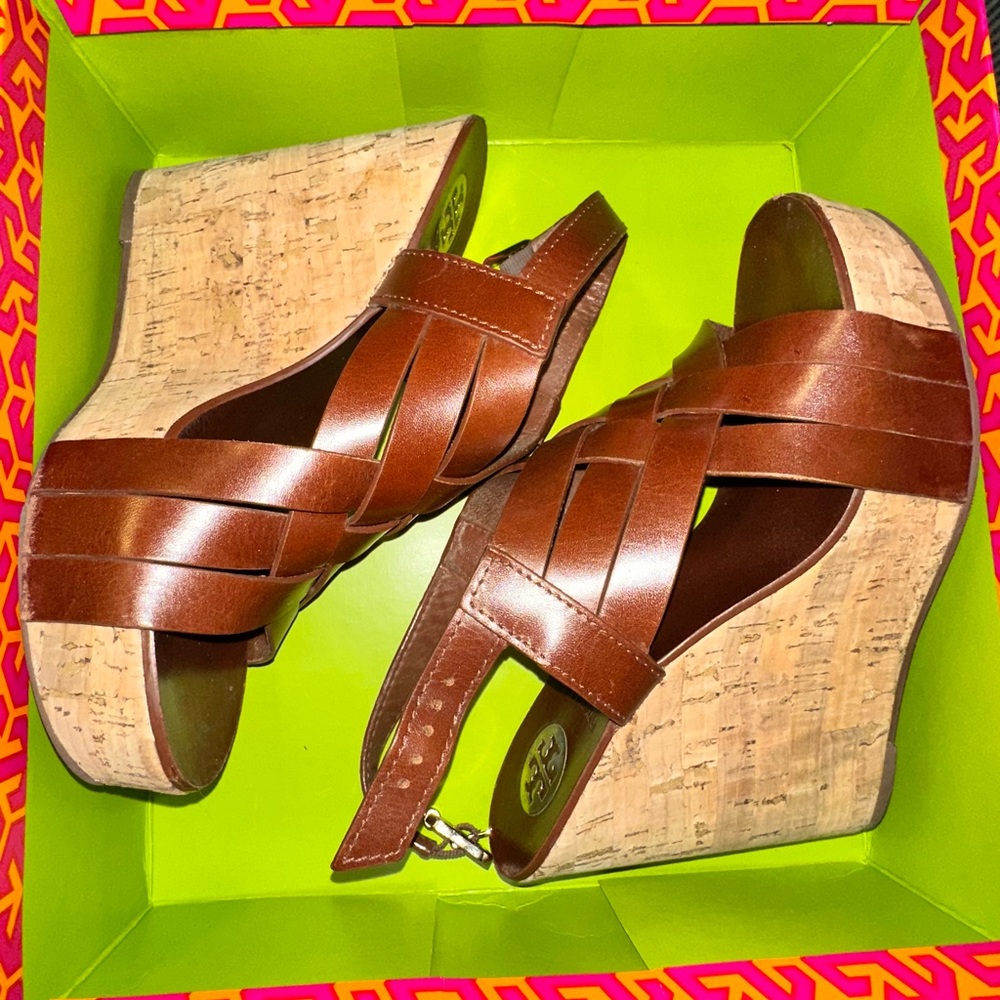 Tory Burch Ace High Wedge Sandals